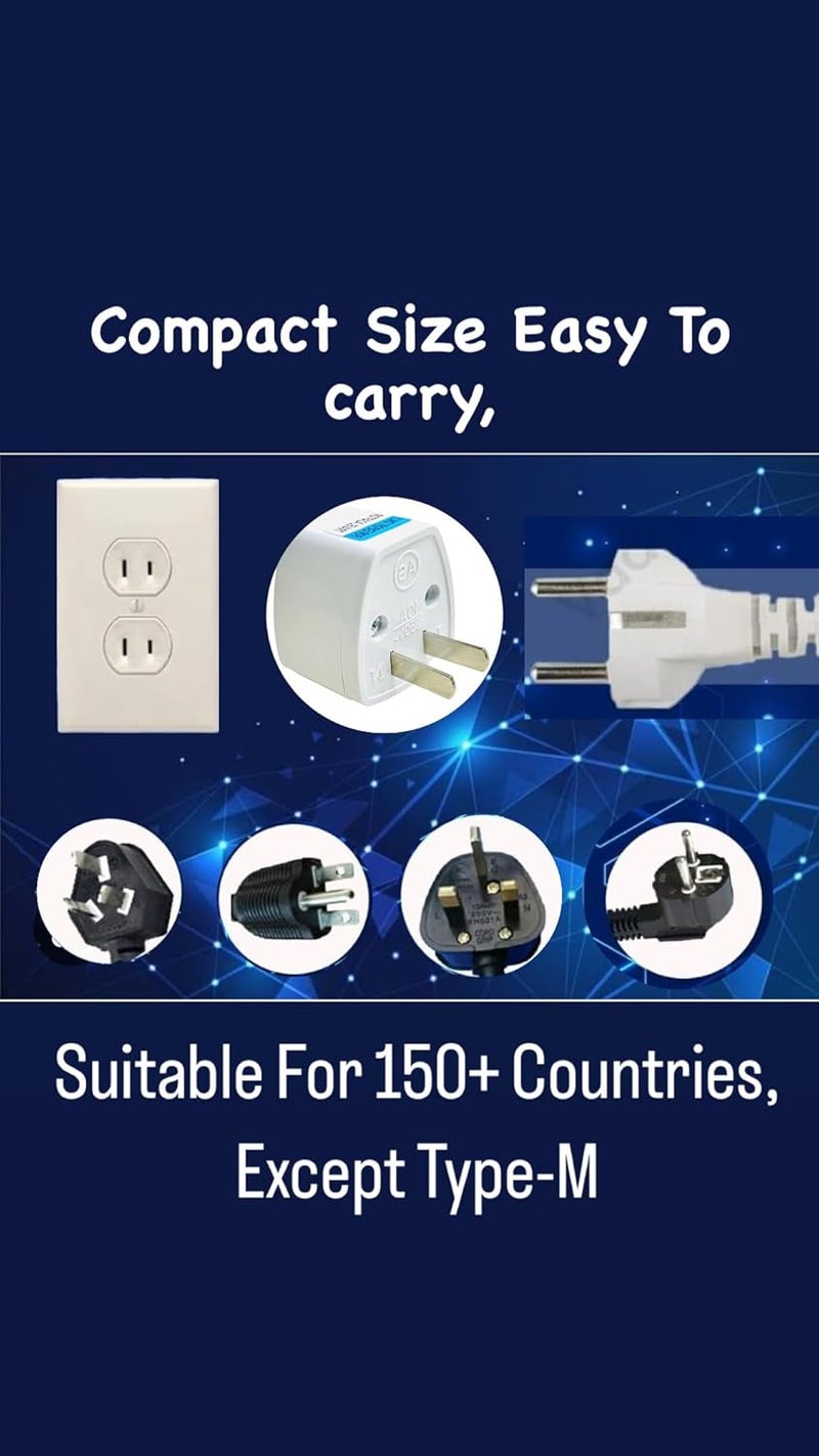 HR Electronics Species India to Canada USA Travel Adapter Japan Philippines USA Travel Adapter Type A Plug Perfect for Laptop Camera Charger and More USA Travel Adaptor  - Image 3