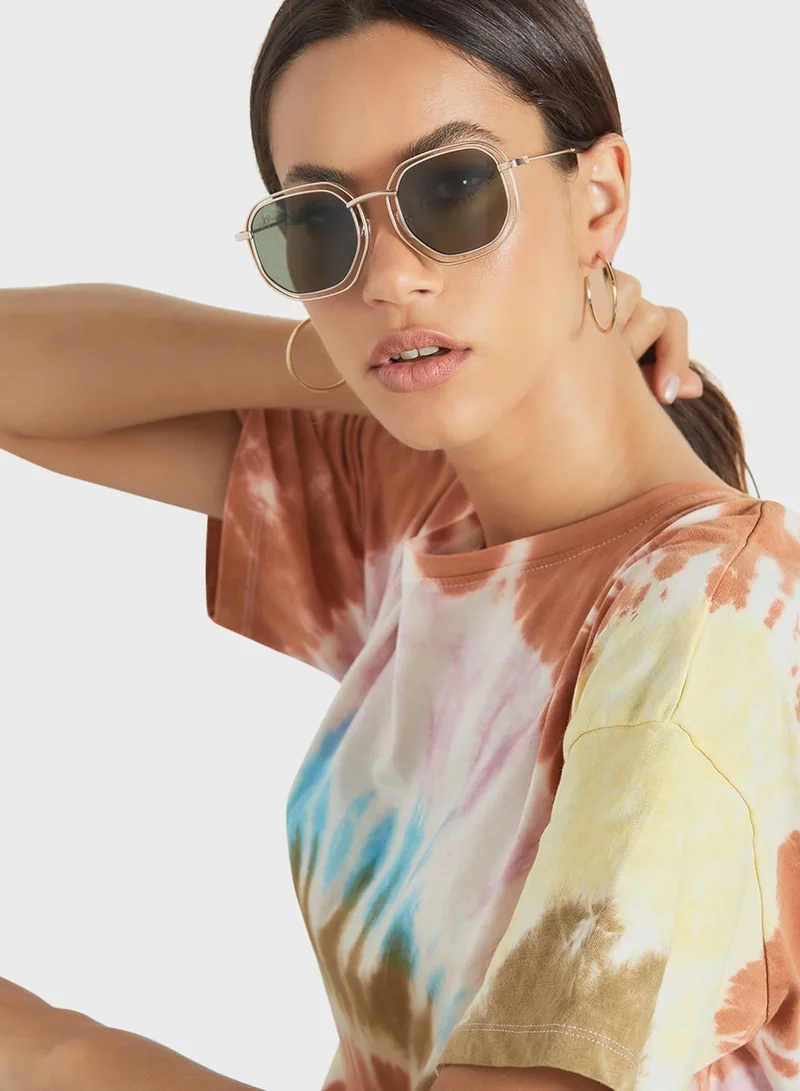 Jeepers Peepers Square Sunglasses