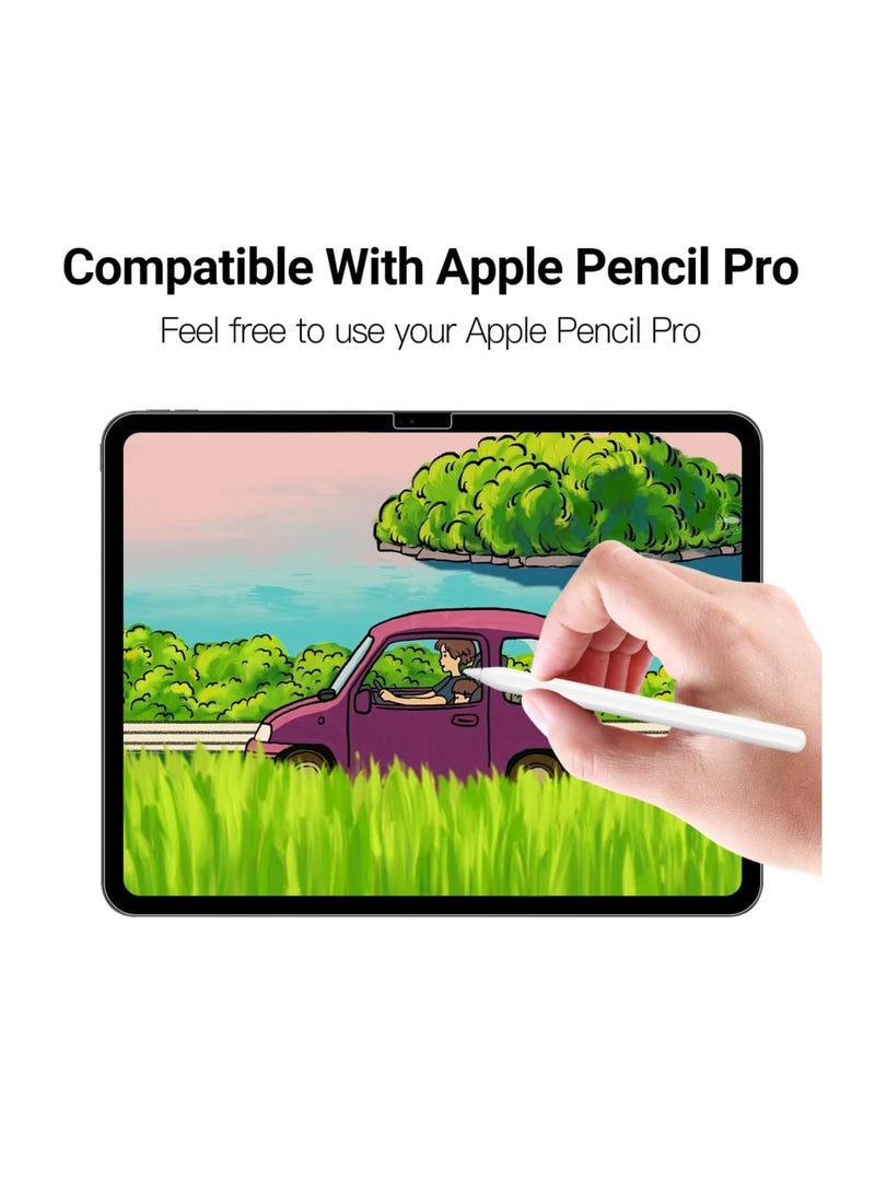 Removable PET Privacy Screen Protector for iPad Pro 13-Inch (2024 Model, 7th Generation) with Anti Blue Light Anti-Spy - Image 5