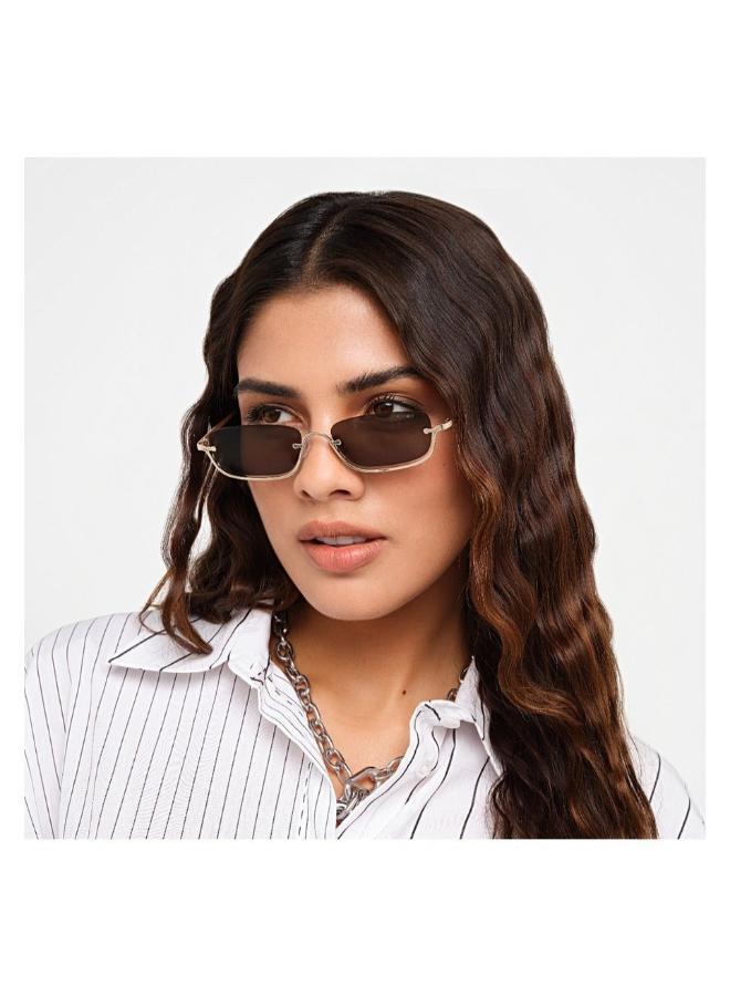 BlackOut INTRIGUE Rectangle Sunglasses - Image 5