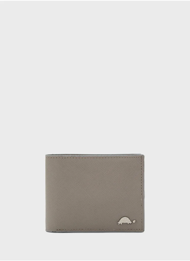 روبرت وود Genuine Leather Casual Bi-Fold Wallet