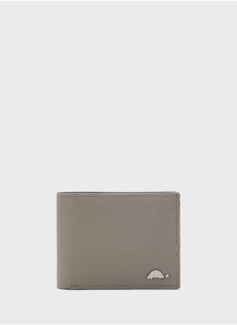 Robert Wood - Genuine Leather Casual Bi-Fold Wallet - Image 1