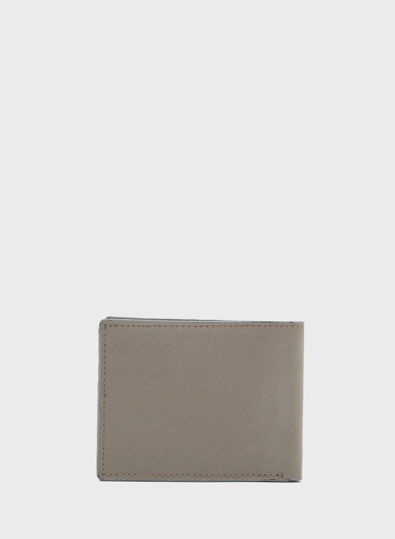 Robert Wood Genuine Leather Casual Bi-Fold Wallet