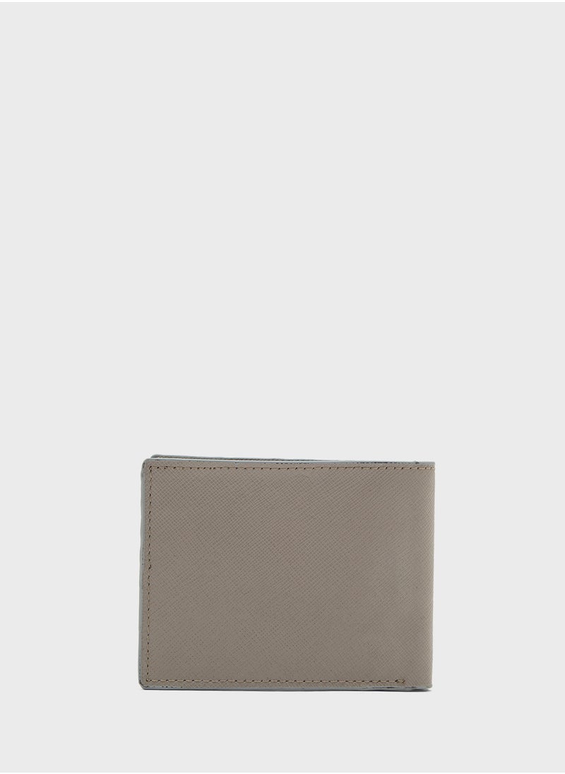 Robert Wood - Genuine Leather Casual Bi-Fold Wallet - Image 1