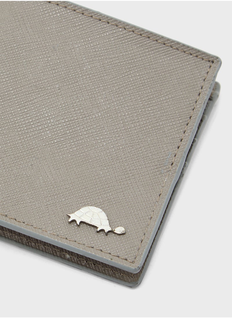 Robert Wood - Genuine Leather Casual Bi-Fold Wallet - Image 1
