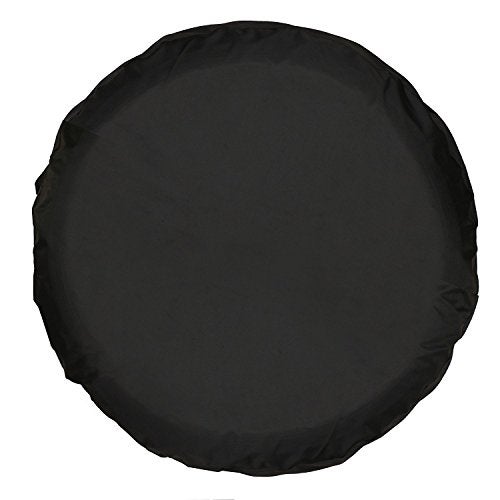 Moonet PVC Leather Spare Tire Wheel Cover for Car Truck SUV Camper Trailer Universal Fit RV JP FJ R15 Black for Overall Wheel Diameter 2729 inch