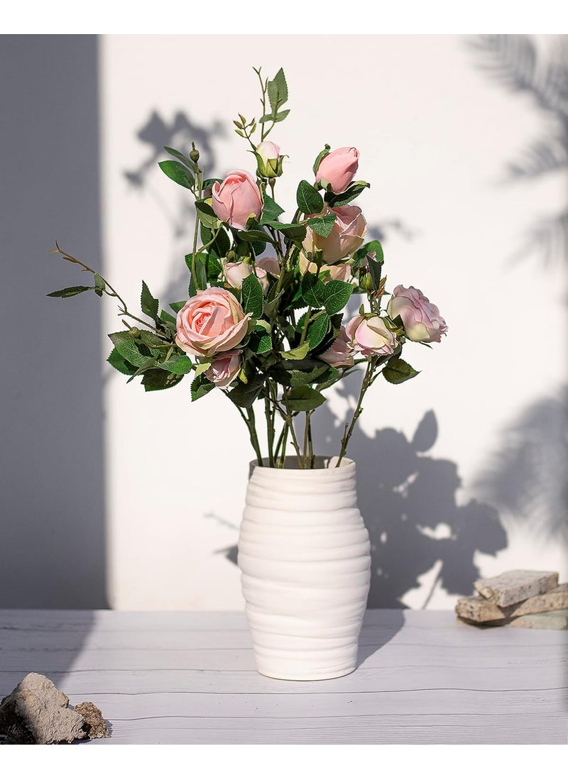 The Decor Lane - The Decor Lane Modern Decorative Vases for Home Decor | Centerpieces | Kitchen | Office or Living Room - 8.5 Inches (Round) - Image 1