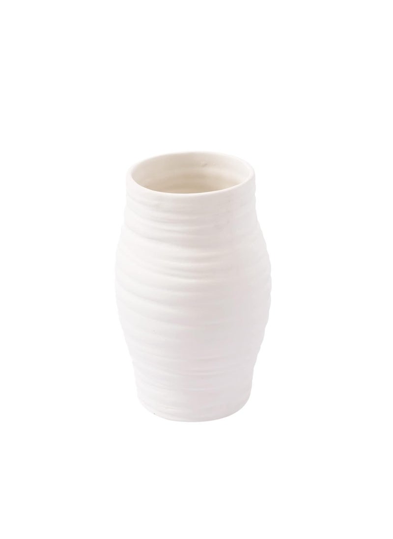 The Decor Lane - The Decor Lane Modern Decorative Vases for Home Decor | Centerpieces | Kitchen | Office or Living Room - 8.5 Inches (Round) - Image 1