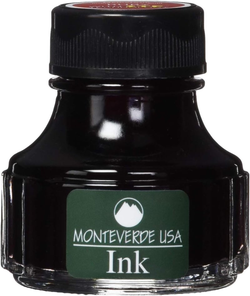 Monteverde Bottle Ink, 90ml, Onyx (G308OX) - Image 1