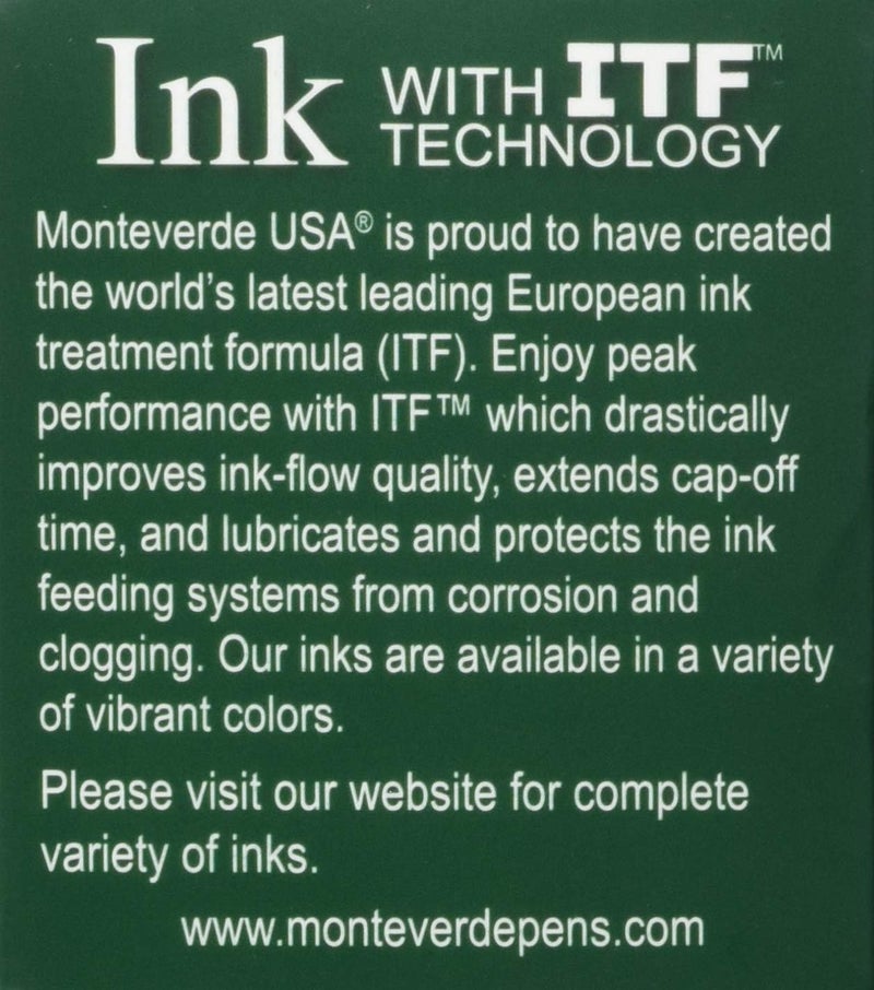 Monteverde Bottle Ink, 90ml, Onyx (G308OX) - Image 3