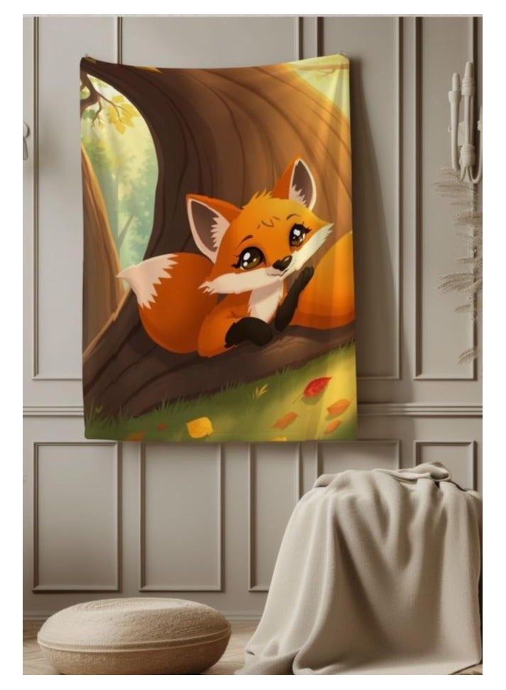 general Children's or student cartoon flannel thin blanket (warm and comfortable, suitable for sleep, games) 100cm*150cm - 765 - Image 1