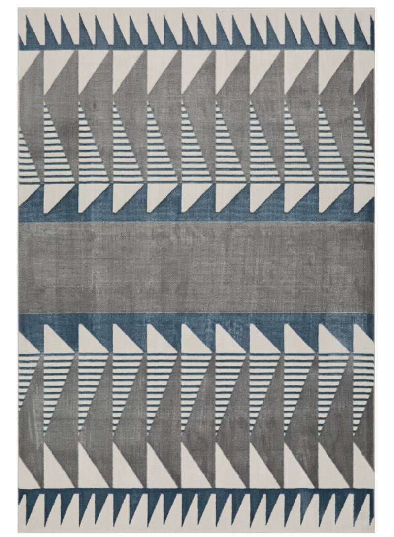 LOFT Castillo, Modern Style Living Room Rugs, Soft Floor Mats, Carpets, Non-Slip Sofa Cushions, Washable Living Room Rugs, 120X170CM, GREY -704-OT6-Z - Image 2