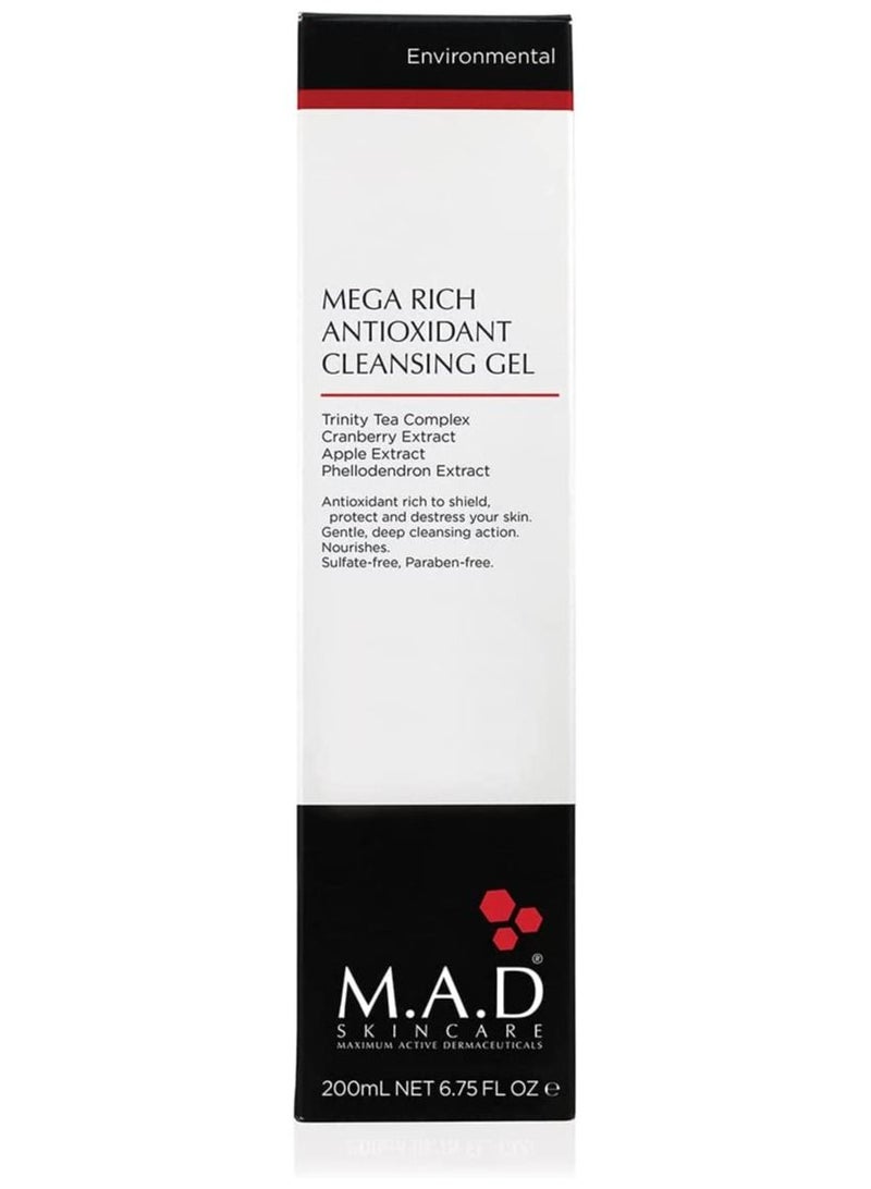 م.اد. سكن كير جل منظف للوجه غني بمضادات الأكسدة - Image 1