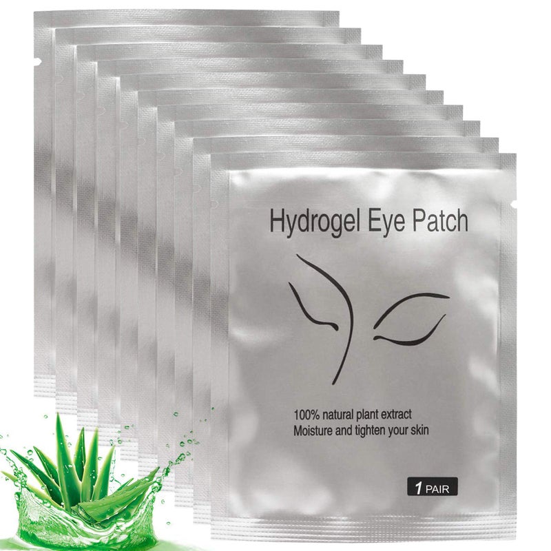 INKEL 50 Pairs Under Eye Pads, Eyelash Extension Gel Patches, Lint Free DIY False Lash Extension Beauty Makeup Hydrogel Gel Eye Patches - Image 1