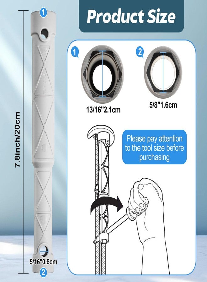 Enhon Kitchen Faucet Installation Tools Compatible with Moen 118305 Collection Replacement, Faucet Removal and Install Tool, Faucet Tighten Loose Wrench Tool for Faucet Installation (Plastic,Quality) - Image 2