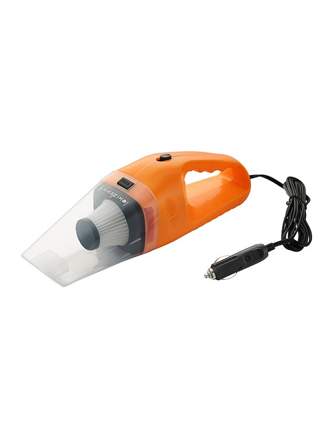 لوازم مكنسة تنظيف سيارة سلكية 12 فولت محمولة – فلتر HEPA + سلك طويل + 4 فوهات لتنظيف المقاعد، الأرضيات، الطبلون، الزوايا، وداخل السيارة بالكامل - Image 1