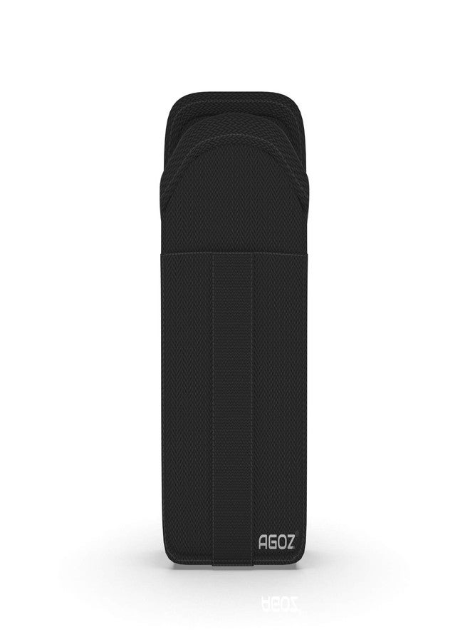 Agoz Carrying Holster For Kyocera DuraXV LTE, DuraXA E4520, DuraXE E4710, DuraXTP E4281, DuraXE Epic E4830, DuraXV Extreme E4810, Kyocera Flip Phone Case Pouch Cover Metal Clip Belt Loops, Card Holder - Image 3