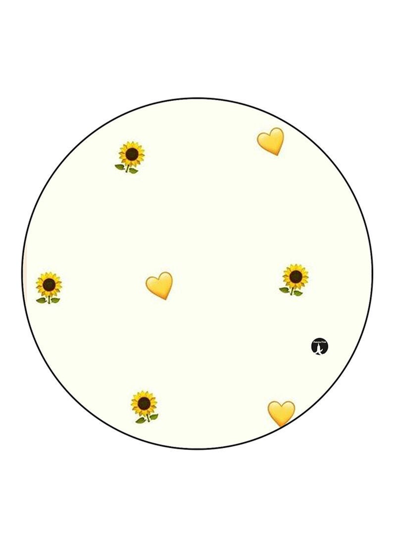 RKN Emojis Printed Round Pin Badge Multicolour - Image 2