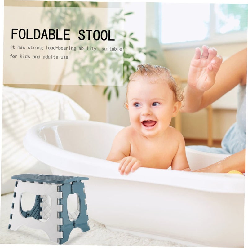Portable Folding Stool Outdoor Camping Fishing Chair Plastic Handle Easy Carry - Image 5