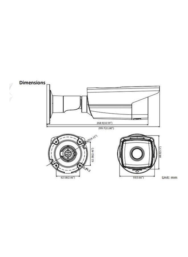 HIKVISION 2MP IR Fixed Bullet Network Camera - Image 4