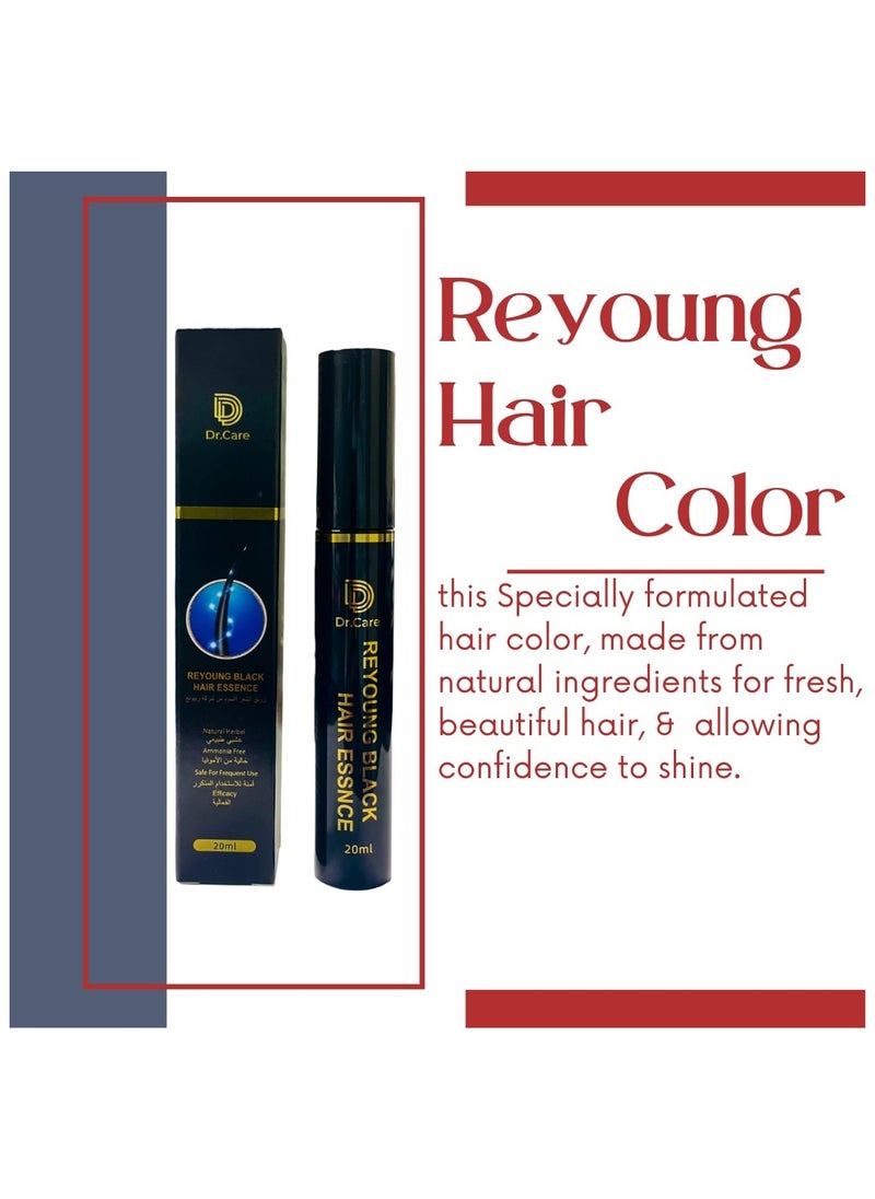 Dada Re-young Black Hair Essence Gel for Natural Color Enhancement, Nourishes and Protects Hair  - Image 5