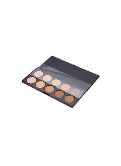 10 Colour Makeup Contour Palette-Cream Concealer Kit- Blemish Face Contouring Highlighter Palette - pzsku/ZC1217B2D8EF538219F6AZ/45/_/1687900280/4474d28d-dea1-42b0-8d28-fcbec13b3494