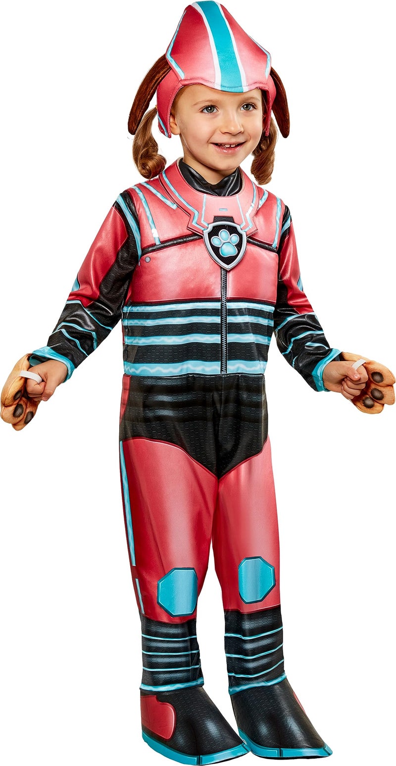Rubies Toddler Paw Patrol 2 The Mighty Movie Mighty Liberty Costume Jumpsuit and Headpiece As Shown 4T