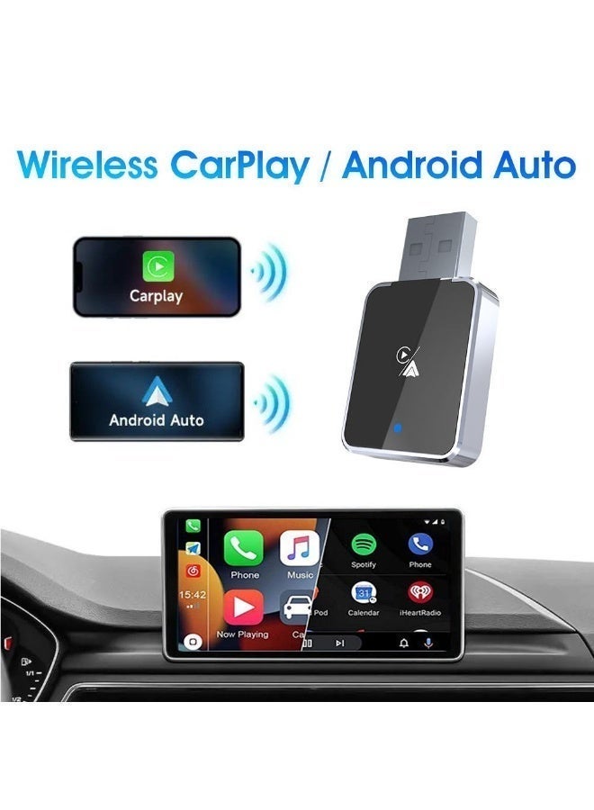 ZAMFA Mini Wireless CarPlay Adapter for iPhone | Plug & Play Apple CarPlay Wireless Adapter | Easy Setup iOS CarPlay Dongle for Cars - Image 4