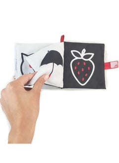 [White & Black & Red] Soft Book - Made of Fabric - Attractive Colors for Kids - pzsku/ZC121DF17424E7189726DZ/45/_/1733926835/5f44540b-572f-4aa3-ae24-8e292f2360ce