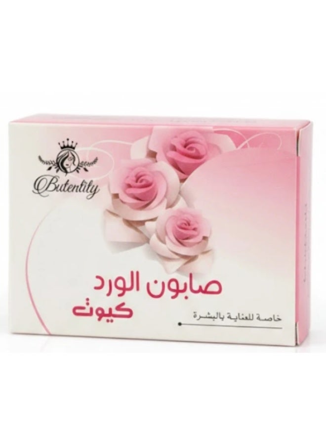 Butentity Rose Cute Soap for Skincare, 100g