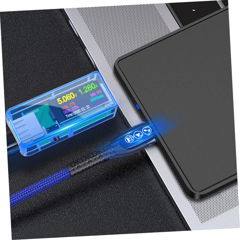 3 Pcs USB Voltage Tester Multimeter Accurate LCD Display for Power Capacity Monitoring - Image 3