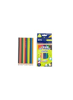M&G M&G Chenguang wooden colors pencil with So Many Cat shape -  No:AWP343A1  - Image 3