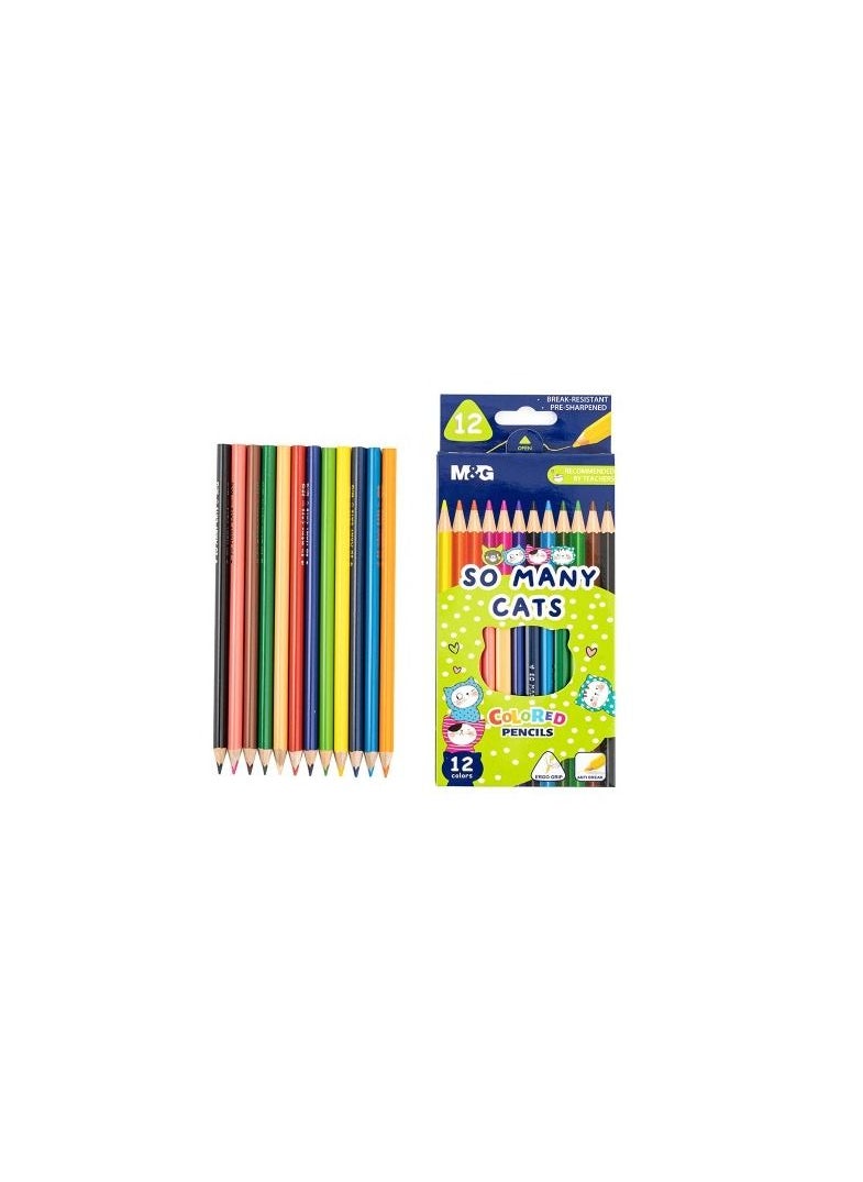 M&G M&G Chenguang wooden colors pencil with So Many Cat shape -  No:AWP343A1  - Image 3