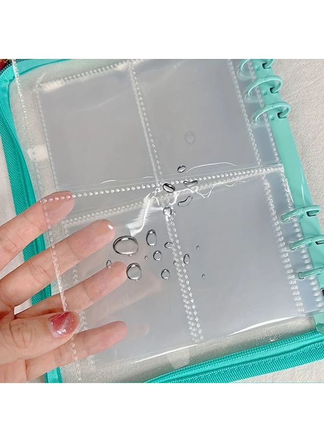 A5 PVC Photo Album Inserts 50 Sheets 4 Grid Pages For Photos Cards Memorabilia - Image 3