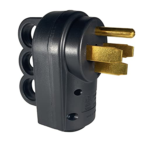 Suplevel 50 Amp RV Plug, NEMA 14-50P 125/250 Volt Heavy Duty Replacement Male Plug with Ergonomic Handles for RV, EV, Generator Cord, ETL Listed - Image 1