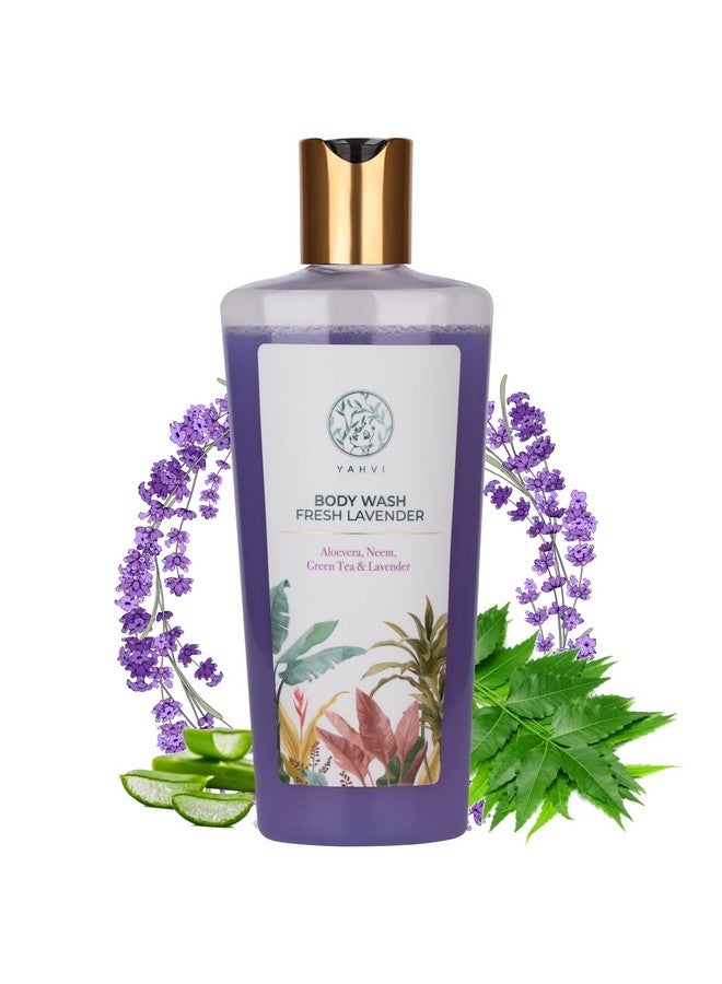Yahvi Body Wash Fresh Lavender | Refreshing Shower Gel for Men & Women | Hydrating & Moisturizing Facewash, Hair & Body Wash Shower Gel | For Softer & Smoother Skin | Lavender-250 Ml - Image 1