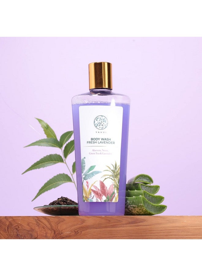Yahvi Body Wash Fresh Lavender | Refreshing Shower Gel for Men & Women | Hydrating & Moisturizing Facewash, Hair & Body Wash Shower Gel | For Softer & Smoother Skin | Lavender-250 Ml - Image 3