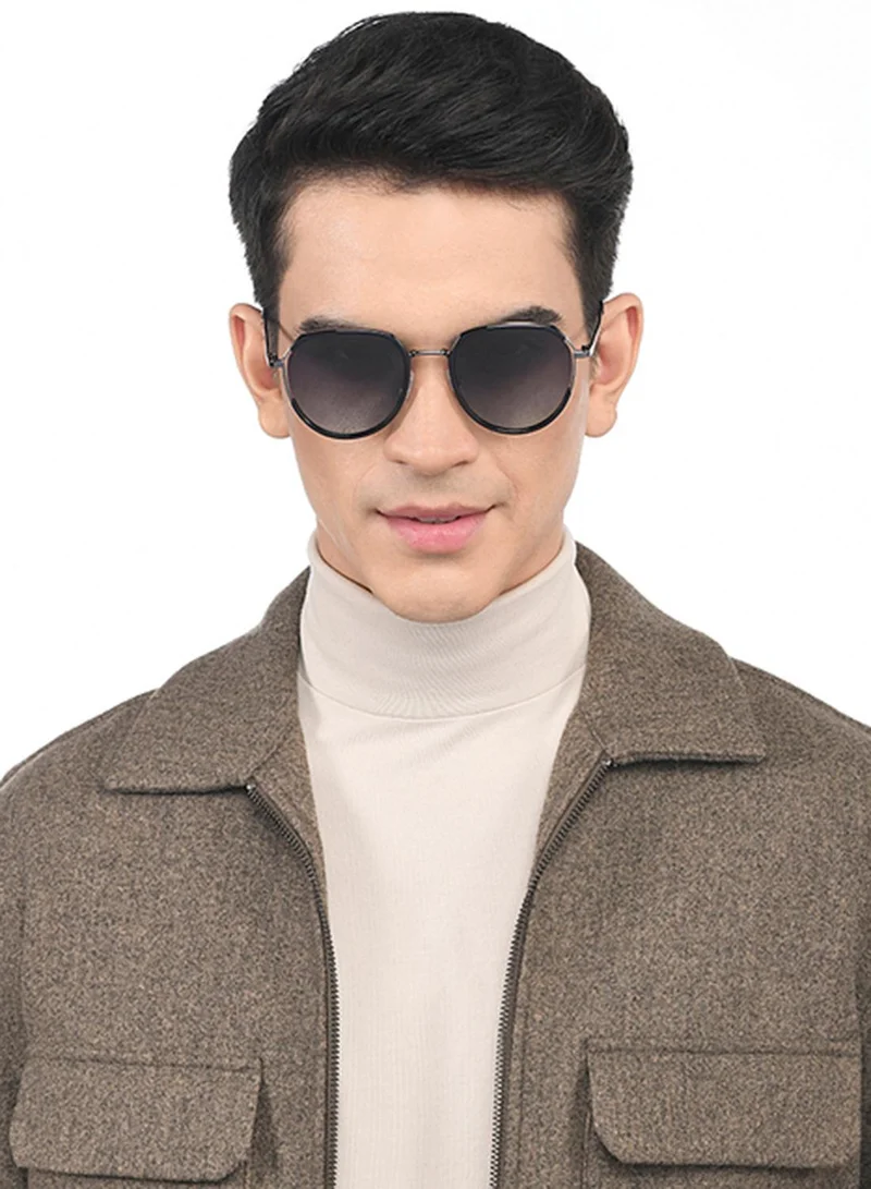 VINCENT CHASE Unisex Polarized Hexagon Sunglasses VC S15763