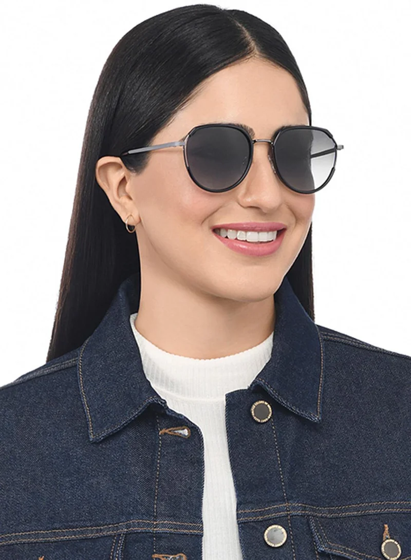 VINCENT CHASE Unisex Polarized Hexagon Sunglasses VC S15763