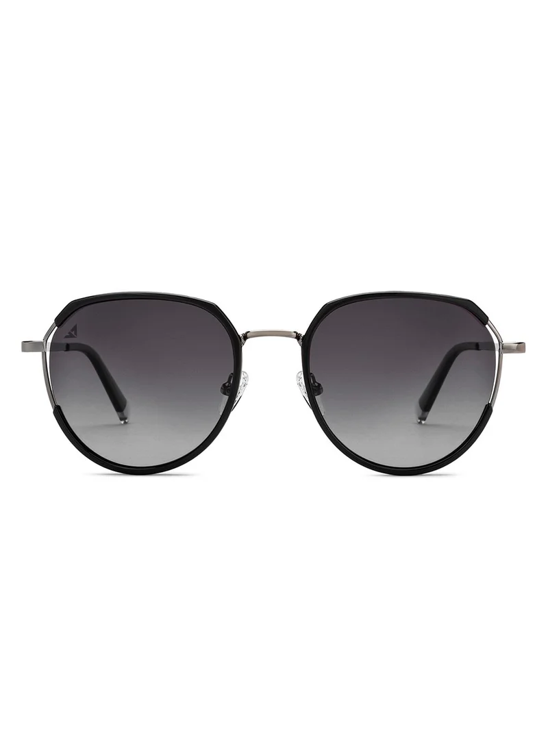 VINCENT CHASE Unisex Polarized Hexagon Sunglasses VC S15763