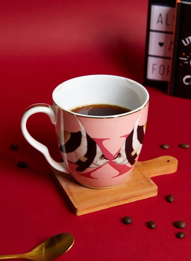 YVONNE ELLEN Alphabet Mug - Xx Fish