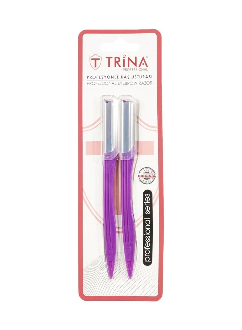 ترينا شفرات إزالة شعر الوجه للنساء قطعتان - Image 1