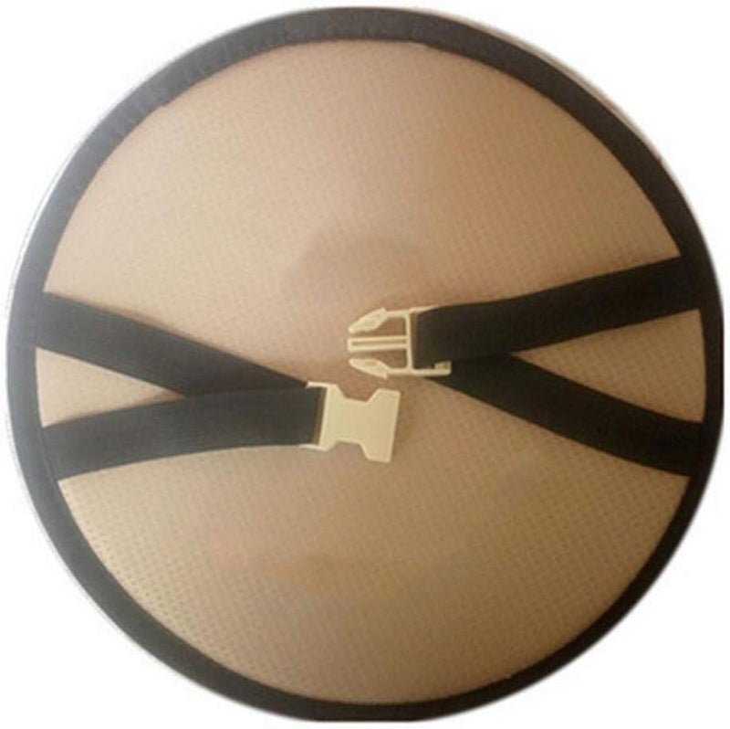 klarako Removable Cushion Seat Pads - 3 Size Optiol - Elastic Slipcover - Garden Patio Stool Cover, Purple, 35cm (14 inch) - Image 4