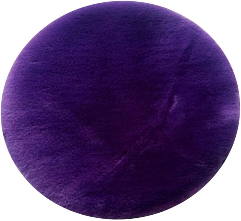 klarako Removable Cushion Seat Pads - 3 Size Optiol - Elastic Slipcover - Garden Patio Stool Cover, Purple, 35cm (14 inch) - Image 1