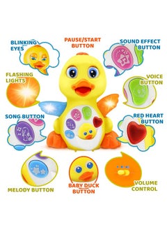 Dancing Easter Duck W/Lights And Music - Toddler Learning & Crawling Baby Toys - Baby Musical And Light Up Toys For 1 Year Old Boy & Girl - pzsku/ZC122FBD7935A1EC7A81AZ/45/_/1734347859/05c74b30-47cc-469b-bb45-2791c6a0b104