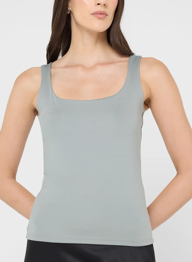 VERO MODA Square Neck Reversible Tank Top