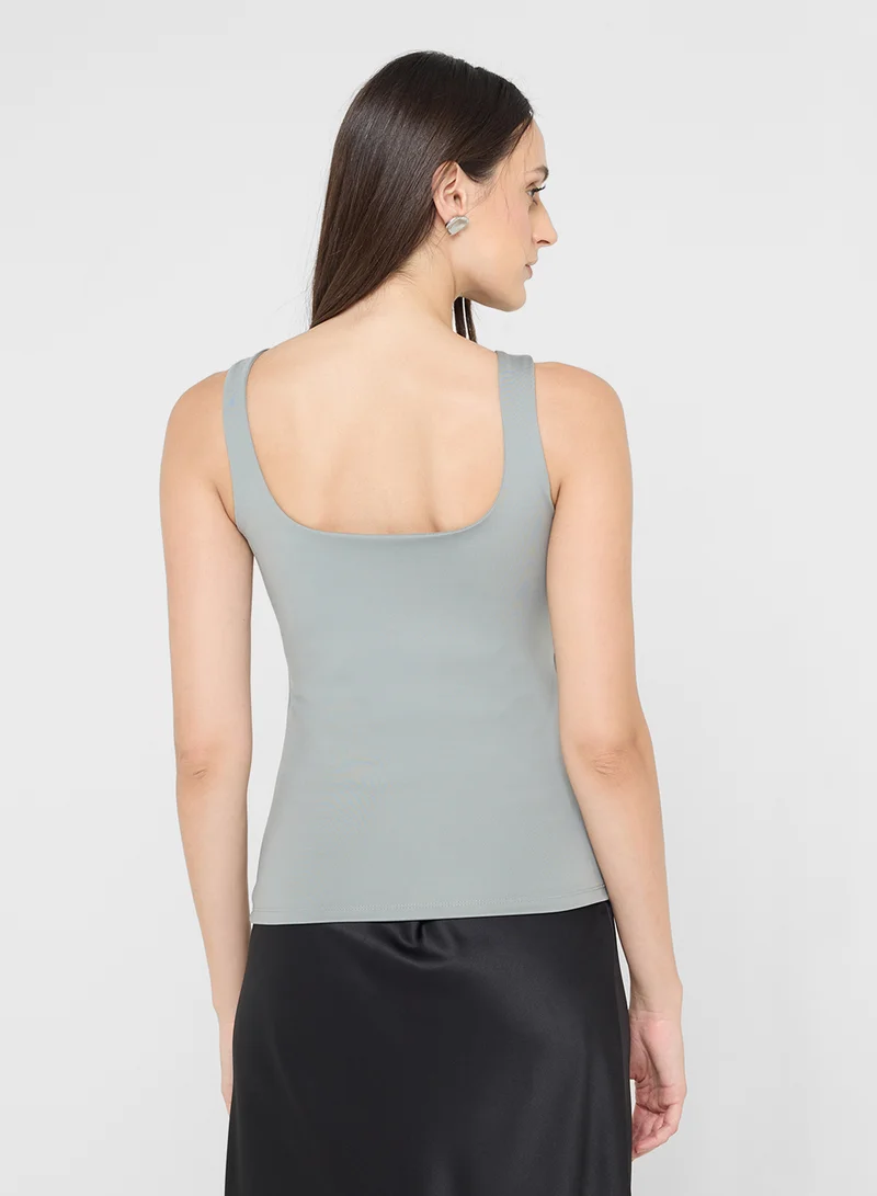 VERO MODA Square Neck Reversible Tank Top