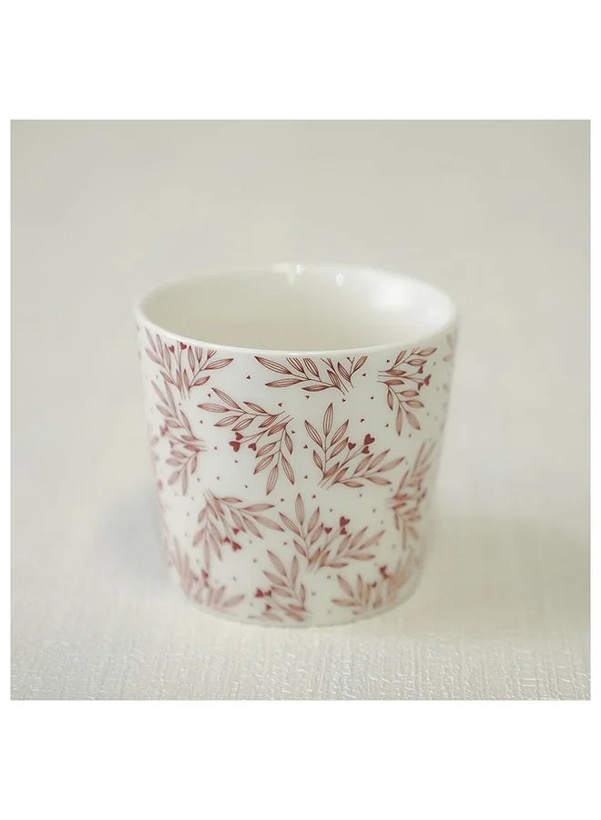 DANUBE HOME Danube Essential 2 Piece New Bone China Mug Set Brown 400Ml L 9.7 x W 7.6 x H 9.1 Cm