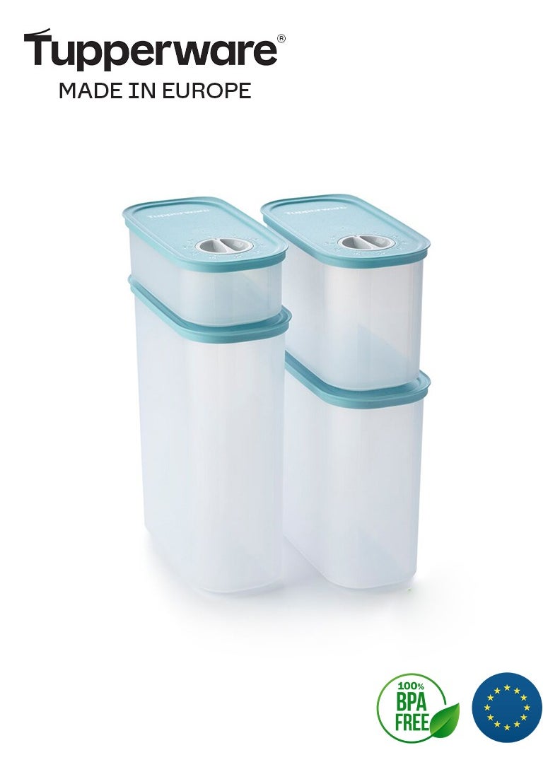 Tupperware - Tupperware Oval Time Keeper (Set Of 4) Dry Storage - Image 1