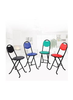 Extra Randomly Assorted Multi-color Camping Prayer Folding Chair  - Image 1